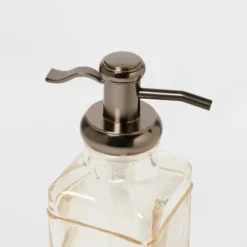 Antique Glass Tall Soap Pump Brown - Threshold™ -Home Furnishings Store GUEST 015bcf28 a19f 4395 9205 d12000c3ad11