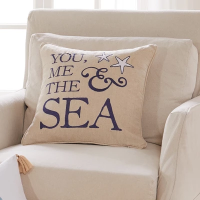 Blue Bay Seahorse Relax Decorative Pillow - Levtex Home -Home Furnishings Store GUEST 02e00493 5e0f 435a 9a8d 37912cc926a7