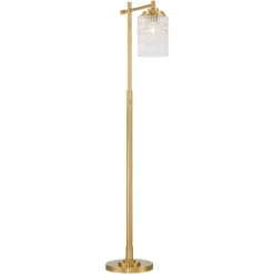 Possini Euro Design Kinsey Modern Downbridge Floor Lamp 67" Tall Warm Brass Metal Stone Pattern Glass Shade For Living Room Reading Bedroom Office 15 Possini Euro Design Kinsey Modern Downbridge Floor Lamp 67" Tall Warm Brass Metal Stone Pattern Glass Shade For Living Room Reading Bedroom Office -Home Furnishings Store GUEST 04fcb54f 8f9c 40c0 befd 7eac12bb7433