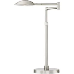 Possini Euro Design Eliptik Modern Desk Table Lamp 24 1/2" High Satin Nickel LED Swing Arm Adjustable Height For Bedroom Living Room Nightstand Office 14 Possini Euro Design Eliptik Modern Desk Table Lamp 24 1/2" High Satin Nickel LED Swing Arm Adjustable Height For Bedroom Living Room Nightstand Office -Home Furnishings Store GUEST 086d676c 9e67 4211 99ae e5b23ef4b912