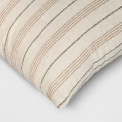 Cotton Flax Woven Striped Square Throw Pillow - Threshold™ 9 Cotton Flax Woven Striped Square Throw Pillow - Threshold™ -Home Furnishings Store GUEST 08c83243 712a 4977 937c c04fac6ebbef