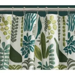 Jardin Shower Curtain Green/Blue - Jungalow By Justina Blakeney 7 Jardin Shower Curtain Green/Blue - Jungalow By Justina Blakeney -Home Furnishings Store GUEST 099c6380 98df 49e8 9ce8 073894a10e62