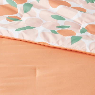 Reversible Microfiber Fruit Print Comforter - Room Essentials™ 7 Reversible Microfiber Fruit Print Comforter - Room Essentials™ - Image 5