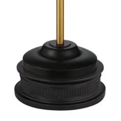 Possini Euro Design Roxie Modern Floor Lamp With Riser 65 1/2" Tall Brass Black Metal Sheer Linen Double Drum Shade For Living Room Bedroom Office 12 Possini Euro Design Roxie Modern Floor Lamp With Riser 65 1/2" Tall Brass Black Metal Sheer Linen Double Drum Shade For Living Room Bedroom Office -Home Furnishings Store GUEST 0b185cbb 7e34 493c 9478 2e60a5f99aa0