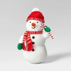 12.5" Battery Operated Animated Plush Snowman Figurine - Wondershop™ White -Home Furnishings Store GUEST 0b374cb7 2dfb 4889 b4f3 97c34e7fa194