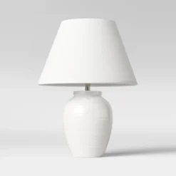 Turned Ceramic Table Lamp White - Threshold™ 11 Turned Ceramic Table Lamp White - Threshold™ -Home Furnishings Store GUEST 0c5fcf73 910a 479f a8ce c7fb931048d7