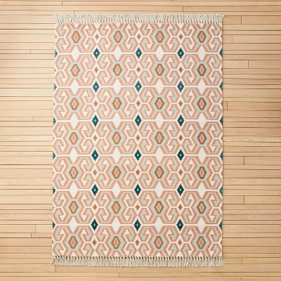 Tapestry Ogee Medallion Rug Blush - Opalhouse™ Designed With Jungalow™ 6 Tapestry Ogee Medallion Rug Blush - Opalhouse™ Designed With Jungalow™ - Image 4