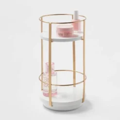 10" X 5.7" Round Metal Countertop Turntable Brass - Brightroom™ 7 10" X 5.7" Round Metal Countertop Turntable Brass - Brightroom™ -Home Furnishings Store GUEST 0f7b8890 6df4 4606 9fa9 246d6098805b