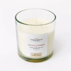 Clear Glass Santal & Ginger Candle White - Threshold™ Designed With Studio McGee 12 Clear Glass Santal & Ginger Candle White - Threshold™ Designed With Studio McGee -Home Furnishings Store GUEST 133d9fdf 67f9 454f bb07 36d647d7b08b