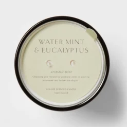 Colored Vase Glass With Dustcover Watermint And Eucalyptus Candle Green - Threshold™ 12 Colored Vase Glass With Dustcover Watermint And Eucalyptus Candle Green - Threshold™ -Home Furnishings Store GUEST 138a925b cebc 4734 877a 32f650153977