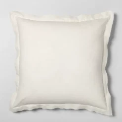 26"x26" Cotton & Linen Blend Euro Pillow - Hearth & Hand™ With Magnolia -Home Furnishings Store GUEST 13ff8b03 195c 4d16 b116 932032f3a8a8