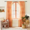 1pc Sheer Ophelia Printed Burnout Window Curtain Panel Orange - Opalhouse™ Designed With Jungalow™ 2 1pc Sheer Ophelia Printed Burnout Window Curtain Panel Orange - Opalhouse™ Designed With Jungalow™ -Home Furnishings Store GUEST 1403018d 86ae 4f43 bdb8 a45381091bf1