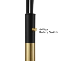 Possini Euro Design Rayne Modern Arc Floor Lamp 72" Tall Gold Black 3 Light LED Adjustable Arm Frosted Glass Globe Shade For Living Room Reading Home 12 Possini Euro Design Rayne Modern Arc Floor Lamp 72" Tall Gold Black 3 Light LED Adjustable Arm Frosted Glass Globe Shade For Living Room Reading Home -Home Furnishings Store GUEST 15b63ebb e048 4f7c a360 3f5bf058fbf3