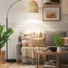 Addison Arc Floor Lamp With Natural Rattan Shade - Threshold™ 2 Addison Arc Floor Lamp With Natural Rattan Shade - Threshold™ -Home Furnishings Store GUEST 16730a16 e760 4191 9491 15d69e703556