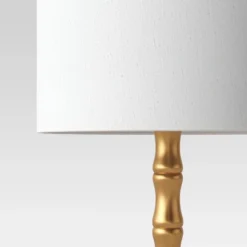 Large Bamboo Table Lamp (Includes LED Light Bulb) Brass - Threshold™ 7 Large Bamboo Table Lamp (Includes LED Light Bulb) Brass - Threshold™ -Home Furnishings Store GUEST 18044299 d5f2 42ac 836d b9503588291a