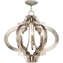 Possini Euro Design Ornament Aged Silver Gold Bronze Chandelier 23 1/4" Wide Industrial 6-Light Fixture For Dining Room Foyer Kitchen Island Entryway 17 Possini Euro Design Ornament Aged Silver Gold Bronze Chandelier 23 1/4" Wide Industrial 6-Light Fixture For Dining Room Foyer Kitchen Island Entryway -Home Furnishings Store GUEST 1810b162 e47a 4e97 a951 6c12946bb65e