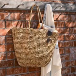 Natural Woven Market Bag - Hearth & Hand™ With Magnolia -Home Furnishings Store GUEST 19660470 750e 4769 aa61 fd56a9a286b8
