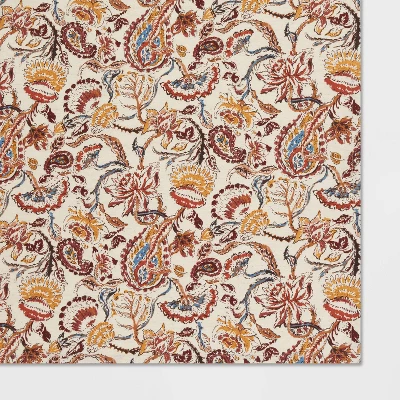 60"x84" Tablecloth 'Paisley' - Threshold™ 4 60"x84" Tablecloth 'Paisley' - Threshold™ - Image 2