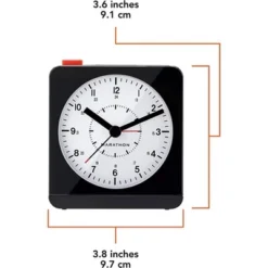 Marathon Analog Classic Sleek & Stylish Desk Alarm Clock With Auto Ambient Night Light -Home Furnishings Store GUEST 1b0342e6 5624 4edd b397 1d7a4b01cf8b