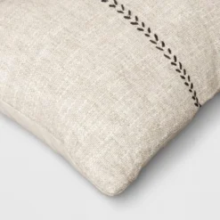 Oversized Stitched Lumbar Throw Pillow Neutral - Threshold™ -Home Furnishings Store GUEST 1b3e6912 537b 4a18 a3c5 485cfb4f0792