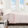 Dash Stripe Printed Microfiber Reversible Comforter & Sheets Set Ivory/Light Pink - Room Essentials™ 1 Dash Stripe Printed Microfiber Reversible Comforter & Sheets Set Ivory/Light Pink - Room Essentials™ -Home Furnishings Store GUEST 1c62d8cb 69b4 4c7d b9fb 857eb088bdc9