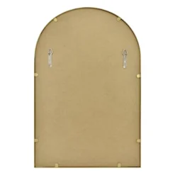 20" X 30" Arched Metal Wall Mirror Brass - Threshold™ -Home Furnishings Store GUEST 1ec84fa7 7875 45c1 a2e8 89ea7099627f