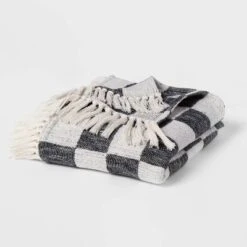 60"x80" Woven Cotton Checkered Bed Throw - Threshold™ 9 60"x80" Woven Cotton Checkered Bed Throw - Threshold™ -Home Furnishings Store GUEST 21ece0cd d5f6 45ed 8de5 f3cde6fa73bb