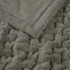 50"x60" Ruched Faux Fur Throw Blanket - Madison Park 23 50"x60" Ruched Faux Fur Throw Blanket - Madison Park -Home Furnishings Store GUEST 224ece0b ac9f 446e 90a1 4344a79789d1