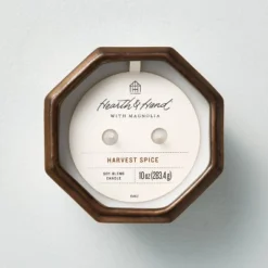 Octagonal Ceramic Harvest Spice Fall Jar Candle Metallic Bronze - Hearth & Hand™ With Magnolia 8 Octagonal Ceramic Harvest Spice Fall Jar Candle Metallic Bronze - Hearth & Hand™ With Magnolia -Home Furnishings Store GUEST 25595fb8 85fc 4bb6 b060 62e47b9cdce6