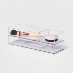 3 Bathroom Plastic Tray Beauty Organizer Set Clear - Brightroom™ 7 3 Bathroom Plastic Tray Beauty Organizer Set Clear - Brightroom™ -Home Furnishings Store GUEST 28aee1c3 5eb3 439c 8ea4 2dbdc4bd6ddf