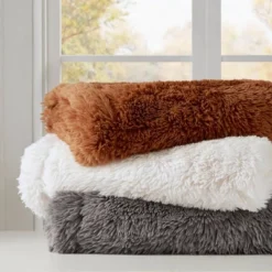 50"x60" Amaya Faux Fur Throw Blanket - Madison Park 14 50"x60" Amaya Faux Fur Throw Blanket - Madison Park -Home Furnishings Store GUEST 28e1fe6c 265d 4edd 8cd4 317732360821