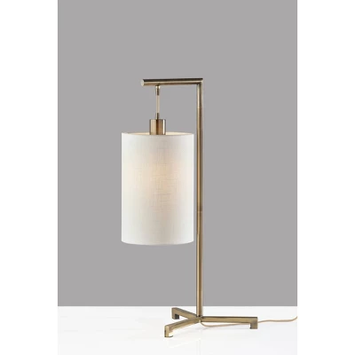 Reggie Table Lamp Antique Brass - Adesso 4 Reggie Table Lamp Antique Brass - Adesso - Image 2