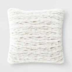 Tipped Snow Leopard Faux Fur Square Throw Pillow - Threshold™ 11 Tipped Snow Leopard Faux Fur Square Throw Pillow - Threshold™ -Home Furnishings Store GUEST 2d6b054d 8586 4936 9957 35da08081dea