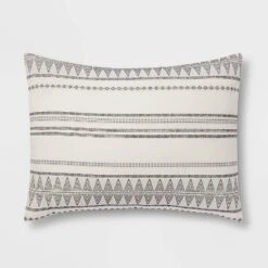 5pc Woven Diamond Stripe Comforter Set Cream/Black - Threshold™ -Home Furnishings Store GUEST 2ef9c747 9c2b 489a bad2 332b2a2c1fd3