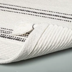 Tonal Stripes Bath Rug Sour Cream/Railroad Gray - Hearth & Hand™ With Magnolia 7 Tonal Stripes Bath Rug Sour Cream/Railroad Gray - Hearth & Hand™ With Magnolia -Home Furnishings Store GUEST 2f18d171 85d9 4317 8172 0e2d70fef955