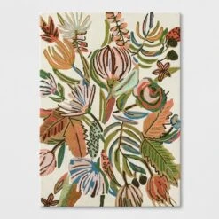 Floral Wool Tufted Area Rug Pink/White - Opalhouse™ 8 Floral Wool Tufted Area Rug Pink/White - Opalhouse™ -Home Furnishings Store GUEST 31188344 1764 41c8 b8db cf880ff73088