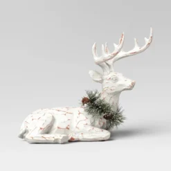 10.25" Sitting Reindeer Animal Figurine - Wondershop™ White 7 10.25" Sitting Reindeer Animal Figurine - Wondershop™ White -Home Furnishings Store GUEST 3255b3aa e08f 43d6 b25a e1fb32c7eaa2