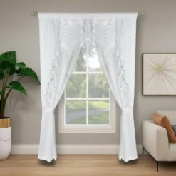 Kate Aurora Ultra Glam Beaded Sparkly Sheer Window In A Bag Curtain Set -Home Furnishings Store GUEST 32971de1 d498 4e50 9253 b1bfe8b1e4cc