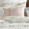 Pickford Blush Embroidered Blush Pillow -Levtex Home