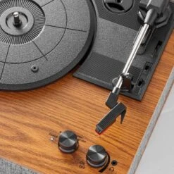 3-Speed Record Player Brown/Gray - Hearth & Hand™ With Magnolia 8 3-Speed Record Player Brown/Gray - Hearth & Hand™ With Magnolia -Home Furnishings Store GUEST 38f5f3a4 be30 4624 9c9a 3488c5481e06