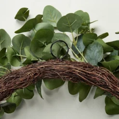 24" Faux Seeded Eucalyptus Wreath - Hearth & Hand™ With Magnolia 7 24" Faux Seeded Eucalyptus Wreath - Hearth & Hand™ With Magnolia -Home Furnishings Store GUEST 3d7ecc78 94d6 48fc 863e 0b71f2a7dee9