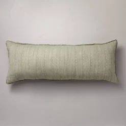16"x42" Washed Loop Stripe Lumbar Bed Pillow - Hearth & Hand™ With Magnolia 13 16"x42" Washed Loop Stripe Lumbar Bed Pillow - Hearth & Hand™ With Magnolia -Home Furnishings Store GUEST 3f4d66eb 1363 4711 9f60 162fc243fa6f