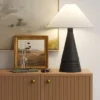 Ceramic Table Lamp With Tapered Shade Black (Includes LED Light Bulb) - Threshold™ 1 Ceramic Table Lamp With Tapered Shade Black (Includes LED Light Bulb) - Threshold™ -Home Furnishings Store GUEST 41c900f6 d5e3 428f 9e92 5e53b6a90e6b