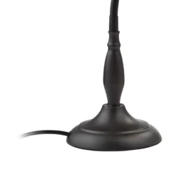 360 Lighting Breck Desk Table Lamp 17" High Dark Bronze Metal Adjustable Gooseneck Arm For Bedroom Bedside Nightstand Office Kids Family House Home 10 360 Lighting Breck Desk Table Lamp 17" High Dark Bronze Metal Adjustable Gooseneck Arm For Bedroom Bedside Nightstand Office Kids Family House Home -Home Furnishings Store GUEST 42b34fce 827c 4102 88c8 31e92bea3674