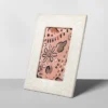 4" X 6" Embossed Ceramic Frame White - Opalhouse™ -Home Furnishings Store GUEST 47c68c43 ed5d 4c77 964f 5b19d4ff5aaa