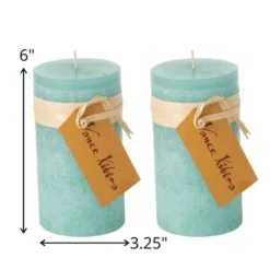 Sea Foam Pillar Candles - Set Of 2 6 Sea Foam Pillar Candles - Set Of 2 -Home Furnishings Store GUEST 4aa7b48a b29f 4ac9 aca8 7042aa1fbfe5