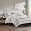 Madison Park 5pc Cove Clipped Jacquard Comforter Set White/Assorted Beiges -Home Furnishings Store GUEST 4d314d0a 4df3 4e76 a2b8 c61893f29e5d