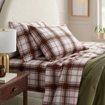 Holiday Flannel Sheet Set - Threshold™ 3 Holiday Flannel Sheet Set - Threshold™