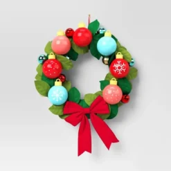 14.5" Pre-lit Battery Operated Christmas Novelty Wreath Green - Wondershop™ 7 14.5" Pre-lit Battery Operated Christmas Novelty Wreath Green - Wondershop™ -Home Furnishings Store GUEST 4d5e737b fc91 402c ba2c 18db1320dfed