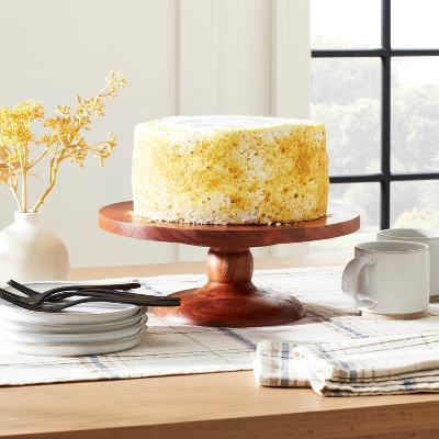 11" Wooden Cake Stand - Hearth & Hand™ With Magnolia 3 11" Wooden Cake Stand - Hearth & Hand™ With Magnolia